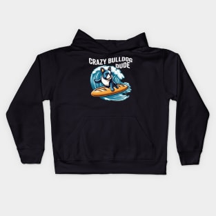 Cool Bulldog lovers shirt Kids Hoodie